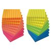 Better Office Products Lined Sticky Notes, 3in.x3in. 2,000 Shts 100/Pad, Self Stick Notes with Lines, Bright Colors, 20PK 66335